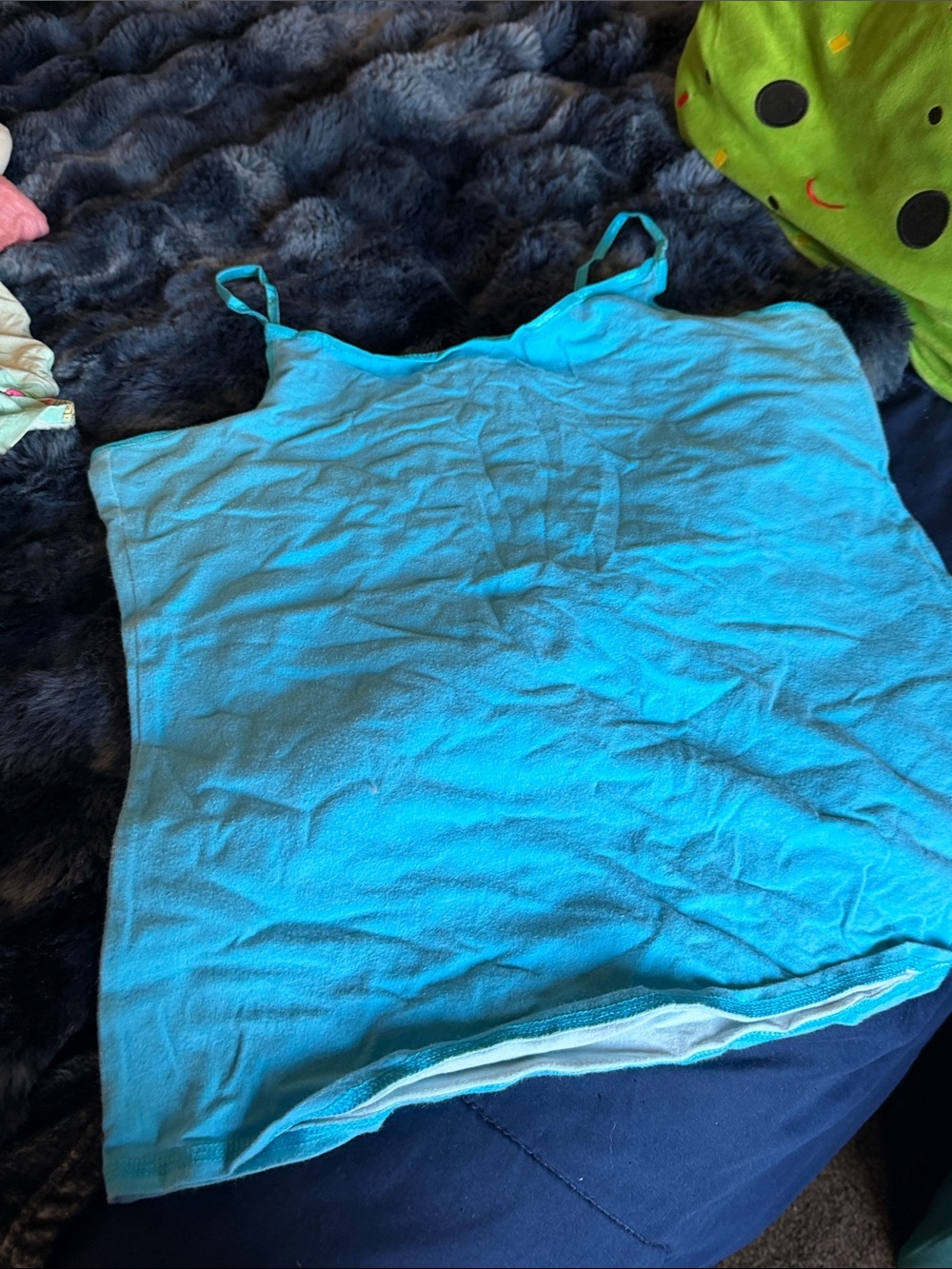 Justice Turquoise Blue Tank Top for Girls